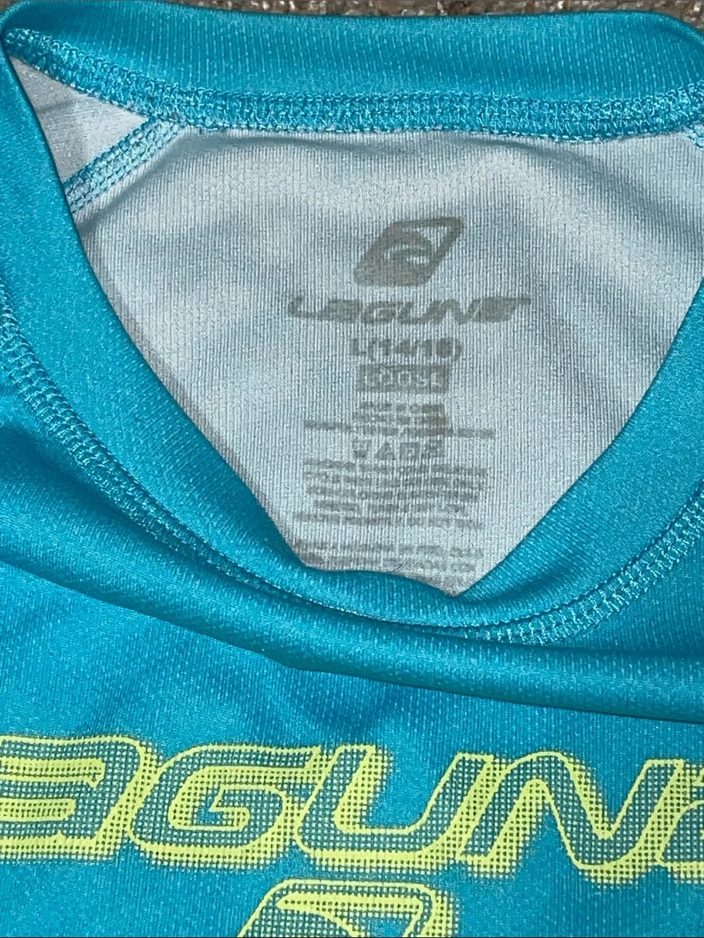 Boys (Kids) Large Laguna Long Sleeve Nylon Swimming Shirt